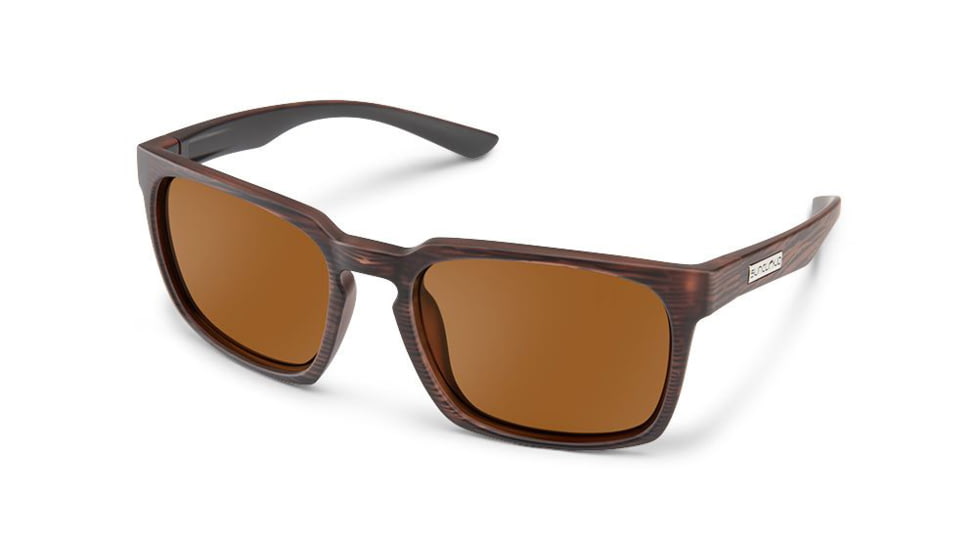 Suncloud Polarized Optics Hundo, Color - Burnished Brown, Lens Color - Polarized Br, 20233409Q56HB