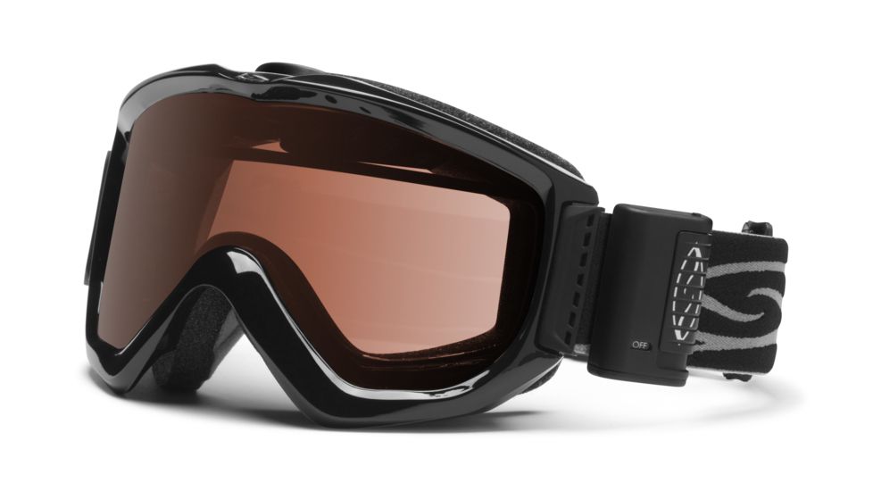 Suncloud Polarized Optics Knowledge Turbo Fan OTG Goggles-Black-RC36
