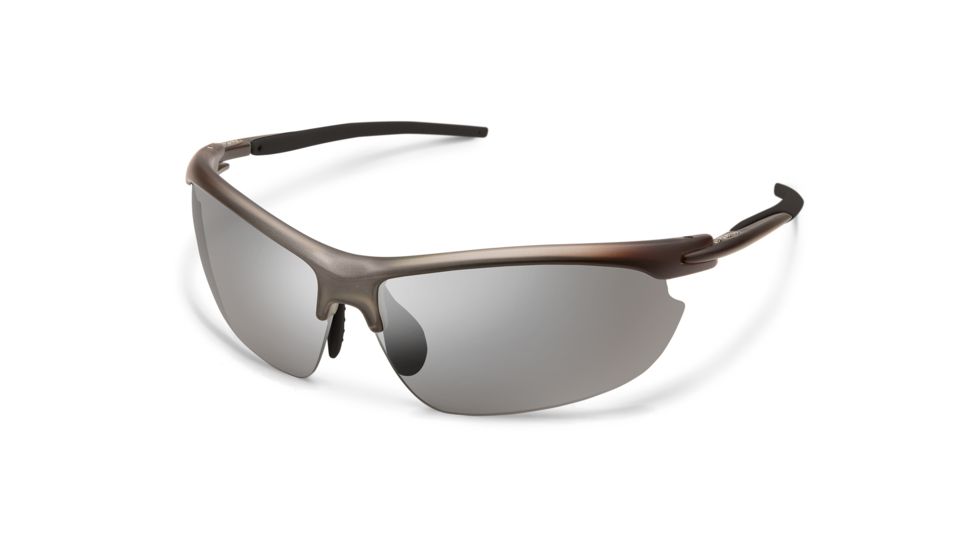 Suncloud Polarized Optics Slant Sunglasses, Matte Smoke S-SAPHTGYMS