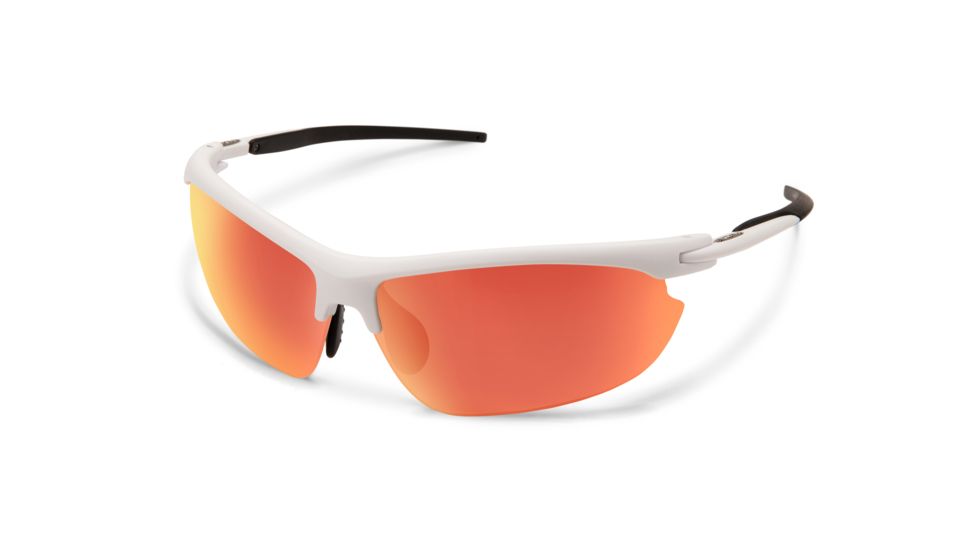 Suncloud Polarized Optics Slant Sunglasses, Matte White S-SAPPDMMW