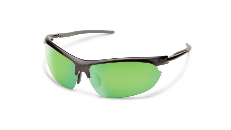 Suncloud Polarized Optics Slant Sunglasses, Steel S-SAPPGMST