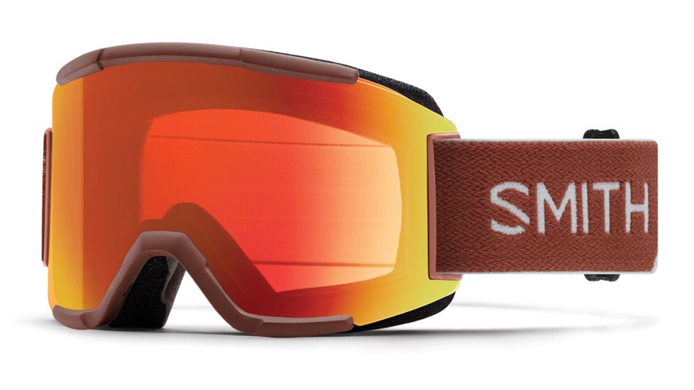Suncloud Polarized Optics Squad Goggle Asian Fit-Adobe Split-ChromaPop Everyday Red Mirror