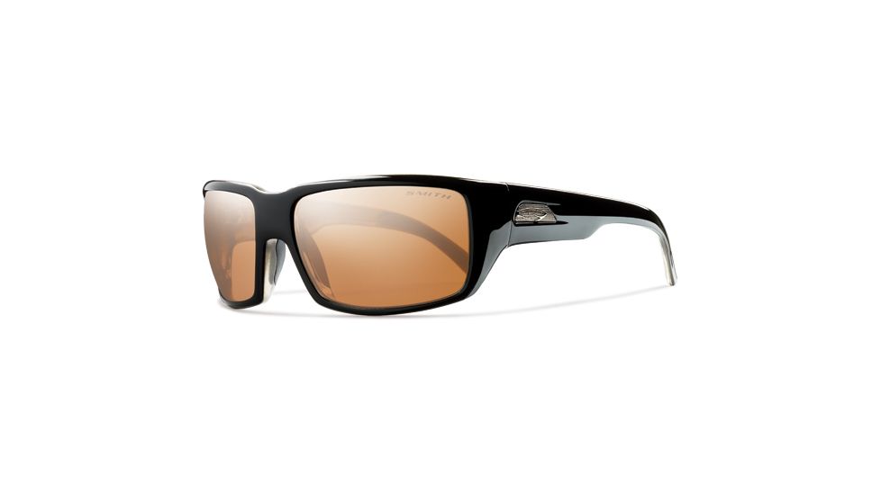 Suncloud Polarized Optics Touchstone Sunglasses-Black-Polarchromic Copper Mirror
