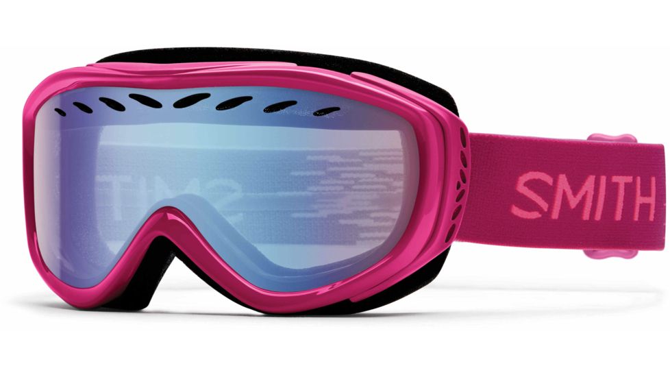 Suncloud Polarized Optics Transit Goggles - Women's-Fuchsia Static-Blue Sensor Mirror