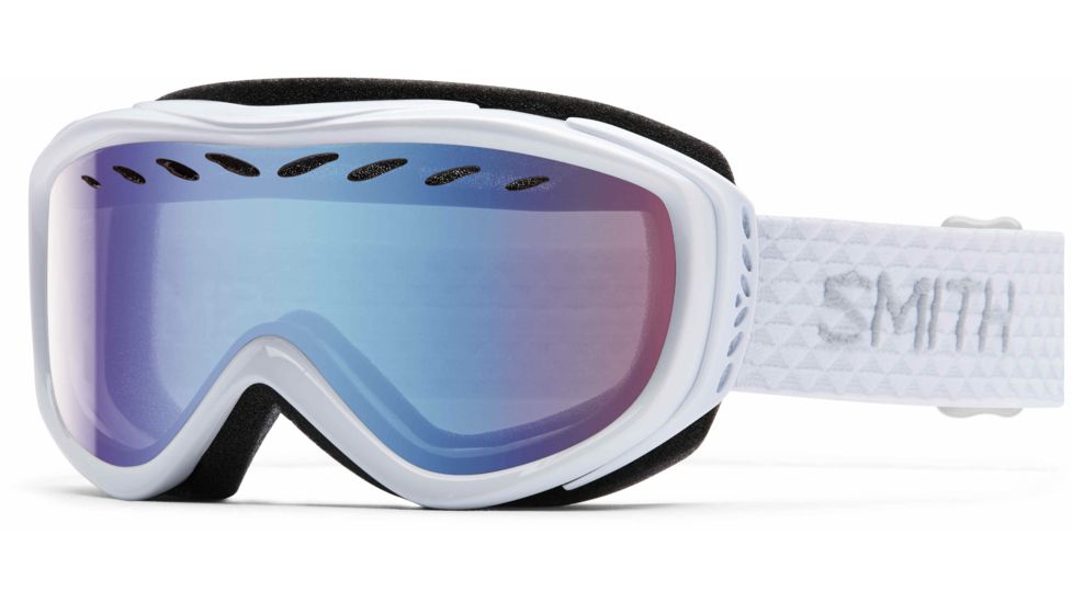 Suncloud Polarized Optics Transit Goggles - Women's-White-Blue Sensor Mirror