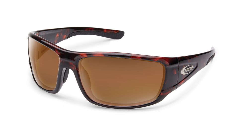 Suncloud Polarized Optics Tribute Sunglasses, Tortoise S-TIPPBRTT
