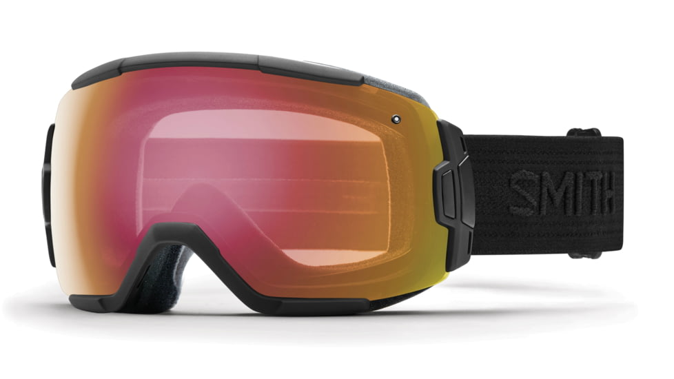 Suncloud Polarized Optics Vice Goggle-Black/Black-Red Sensor Mirror
