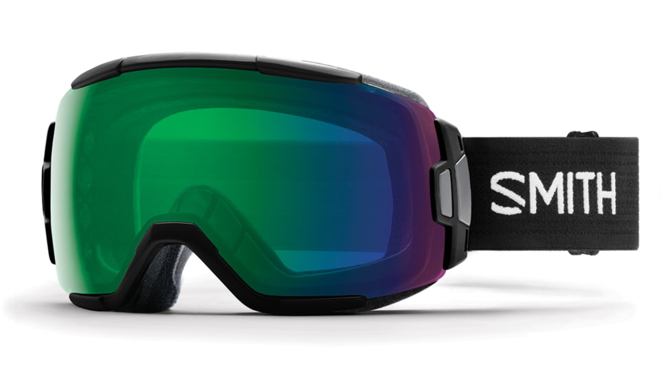 Suncloud Polarized Optics Vice Goggle-Black-ChromaPop Everyday Green Mirror