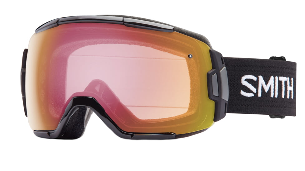 Suncloud Polarized Optics Vice Goggle-Black-Red Sensor Mirror