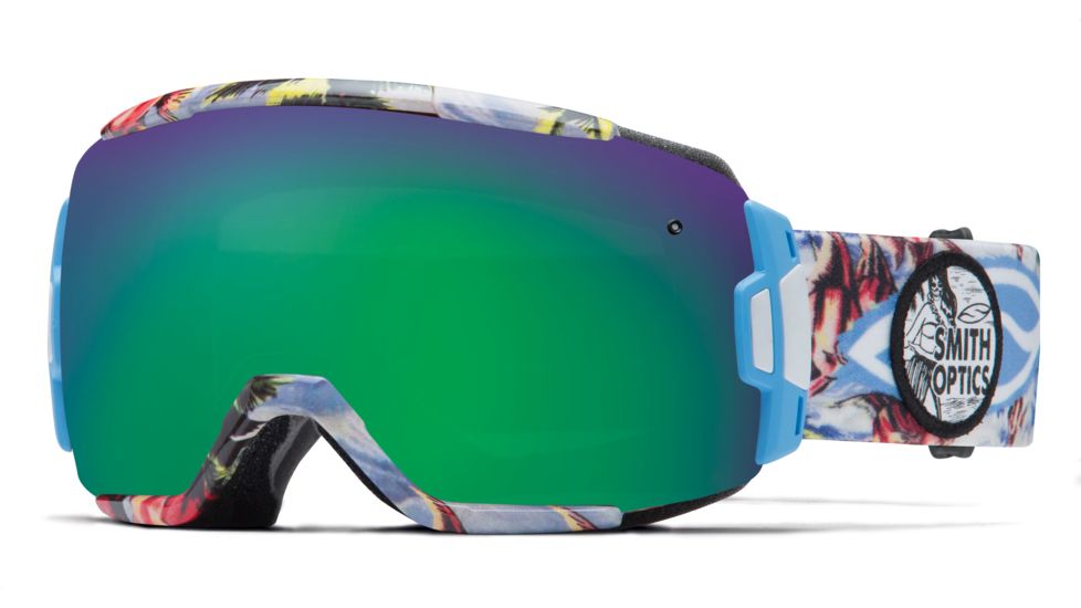Suncloud Polarized Optics Vice Goggle-Blue Burnout-Green Sol-X Mirror