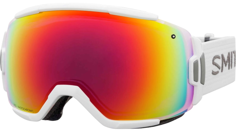 Suncloud Polarized Optics Vice Goggle-White-Photochromic Red Sensor Mirror