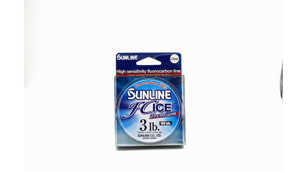 Sunline FC Ice Premium 3lb Clear, 100 yds, 63042334