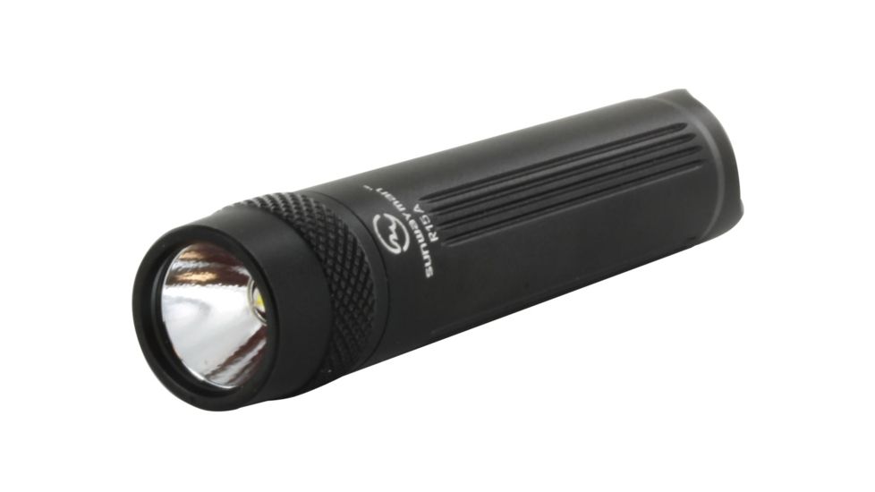 Sunwayman R15A R5 1AA Compact LED Flashlight, Black SUNWAYMAN-R15A-R5-BK