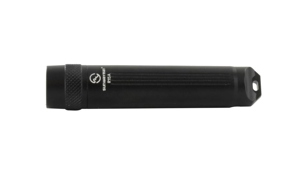 Sunwayman R15A R5 1AA Compact LED Flashlight, Black SUNWAYMAN-R15A-R5-BK