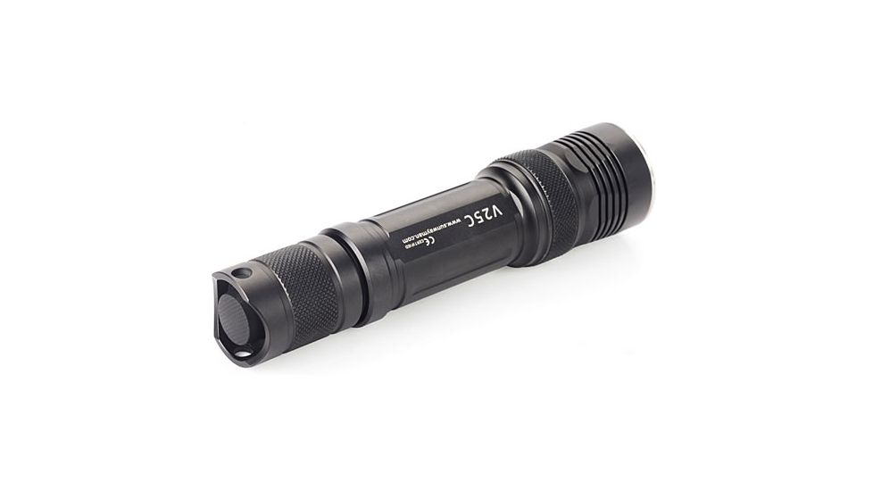 Sunwayman V25C CREE XM-L2 LED Flashlight, 780 Lumens, Black, Runs on 2x CR123A or 1x18650 Battery Not Included SUNWAYMAN-V25C-XML2
