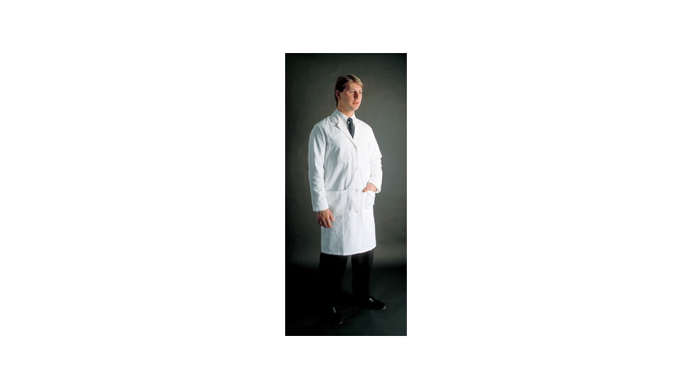 Superior Uniform MenS Cotton Twill Lab Coats, Worklon 423-46