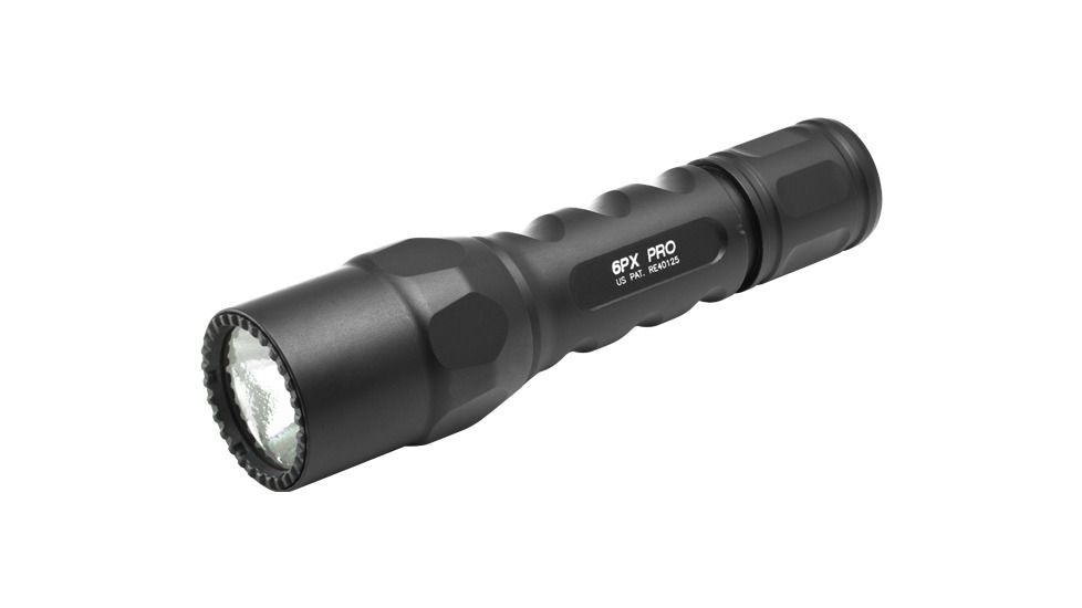 Surefire 6PX Pro Flashlight, Black, 320 Lumens, 5.2&quot; 6PX-D-BK