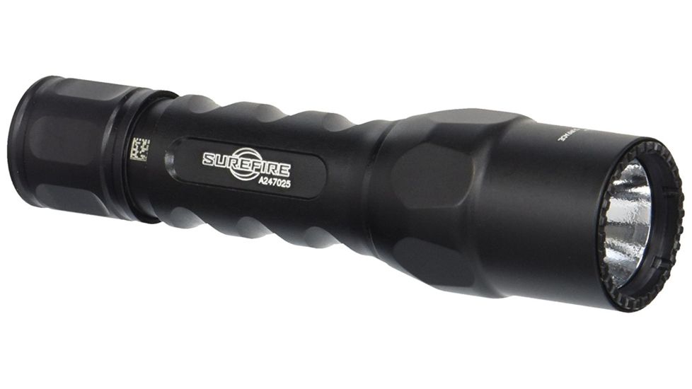 Surefire 6PX Tactical Single-Output LED Flashlight, Black, 600 Lumens, 6PX-C-BK
