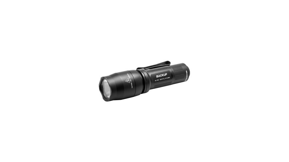 Surefire E1B Backup 200 Lumens White LED Flashlight w/ Click Switch, Black EB1C-A-BK