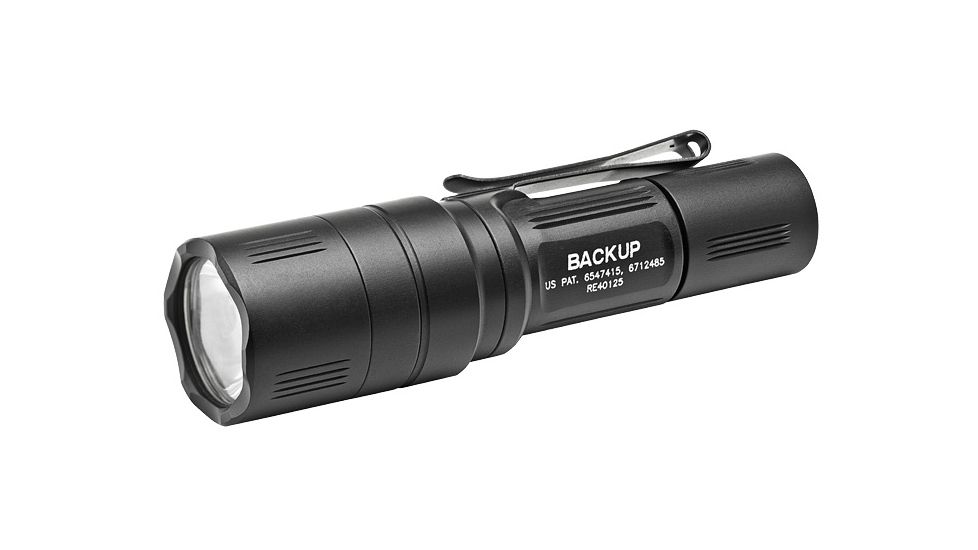 SureFire Fl, EB1C Backup, Led Assembly, Dual Stage 200 / 5 Lu, Click Switch, Black EB1C-B-BK