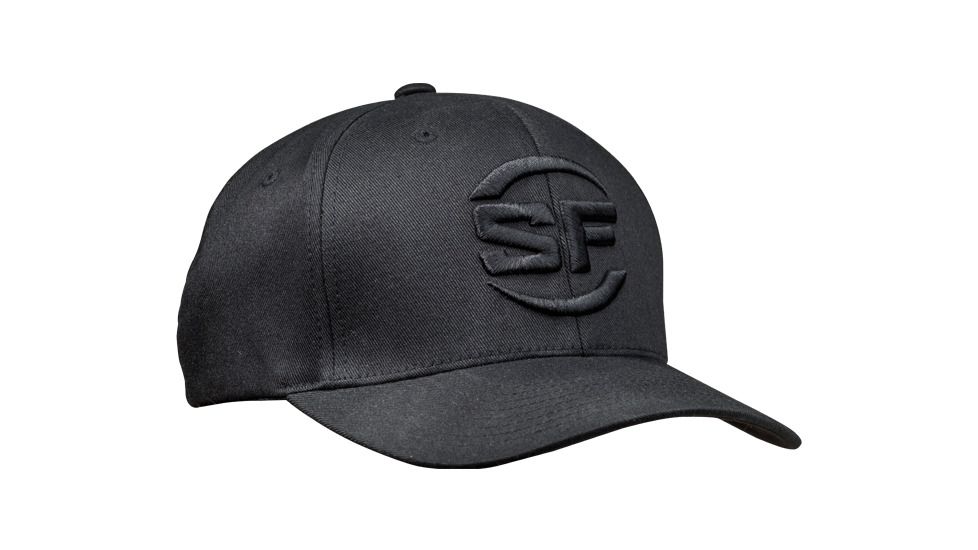 SureFire Flexfit Tonal Cap,Black,S/M HAT-SF-BK-01
