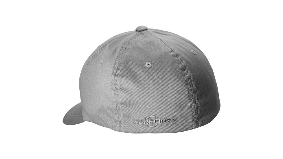 SureFire Flexfit Tonal Cap,Gray,S/M HAT-SF-GY-01