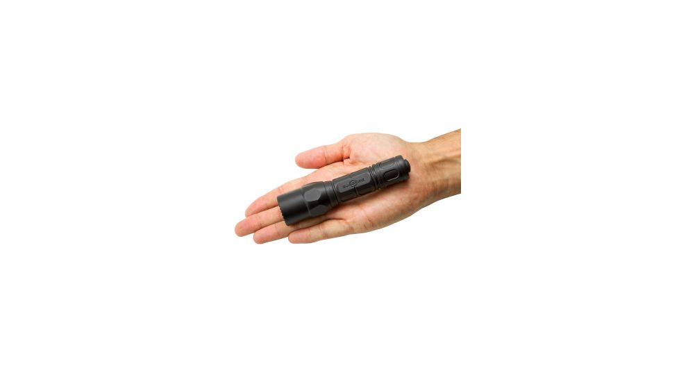 SureFire G2X LE Dual-Output LED Flashlight, 15-600 Lumens, Black, G2XLE-BK