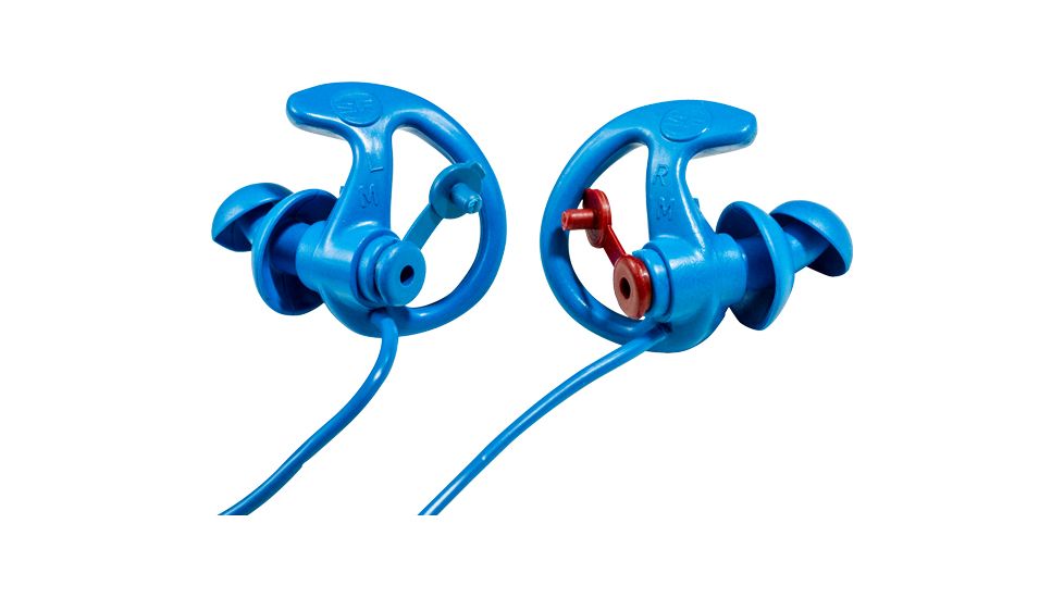 SureFire Sonic Defender Cobalt Earplugs, Blue, Large EP8-BL-LPR