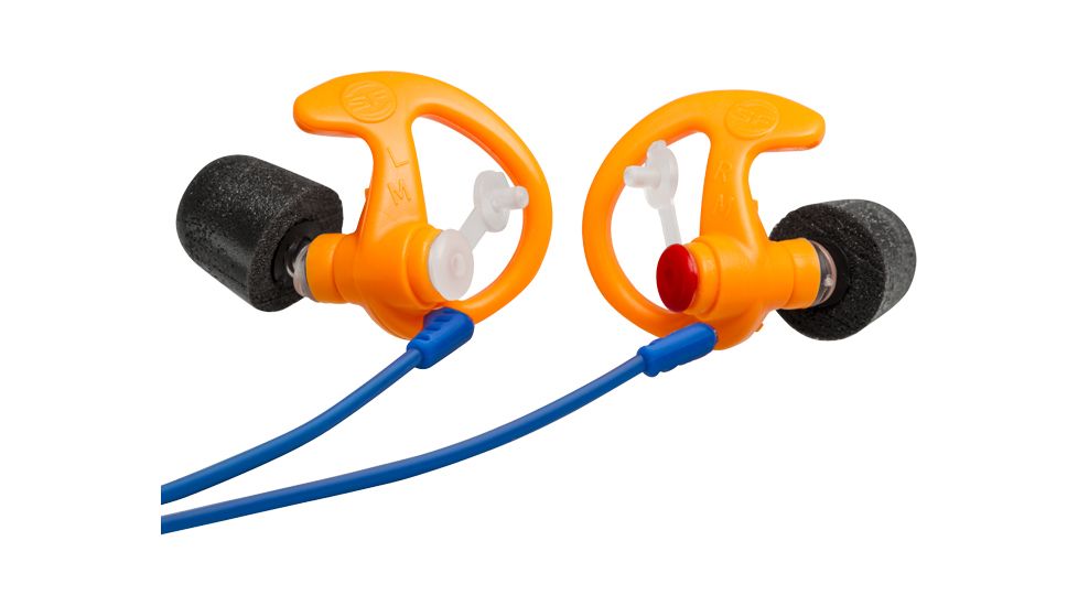 SureFire Sonic Defender Ultra Earplugs, Orange, Large EP7-OR-LPR