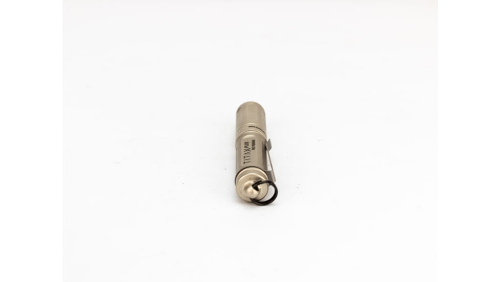 SureFire Titan Plus Ultra-Compact Triple Output LED 300 Lumen MaxVision Beam, Nickel-Plated Brass Titan-B