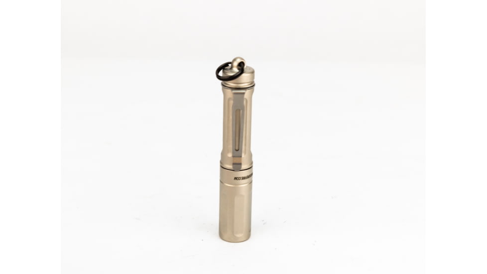SureFire Titan Plus Ultra-Compact Triple Output LED 300 Lumen MaxVision Beam, Nickel-Plated Brass Titan-B