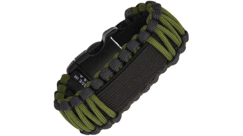 Survco Tactical Para Cord Watch Band OD Green, Construction, 550 Paracord, WATCH BAND OD GREEN