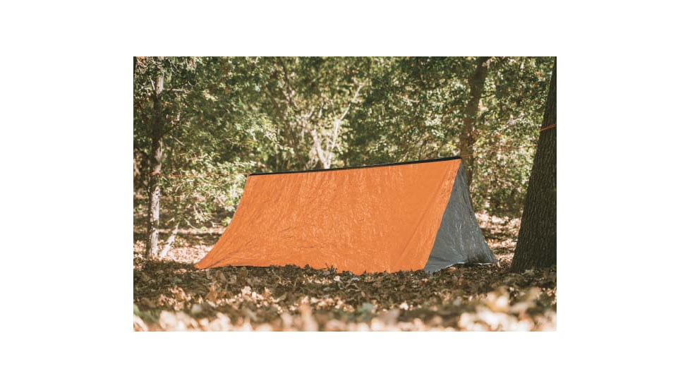 Survive Outdoors Longer Emergency Tent, Orange, 0140-1226