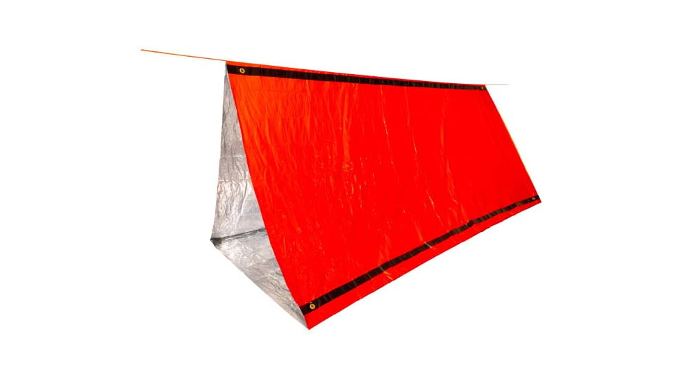 Survive Outdoors Longer Emergency Tent, Orange, 0140-1226