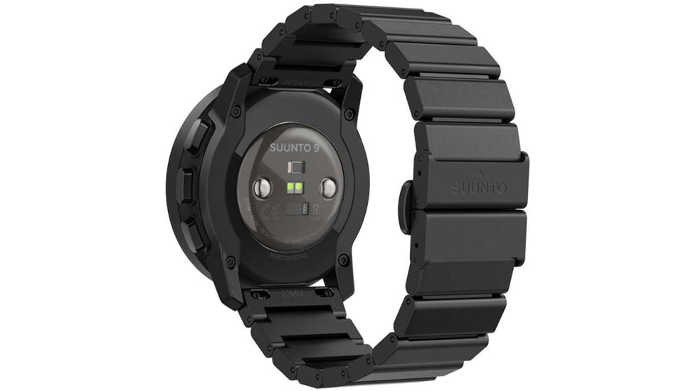 Suunto 10 Peak Watches Full Titanium, Black, One Size, SS050759000