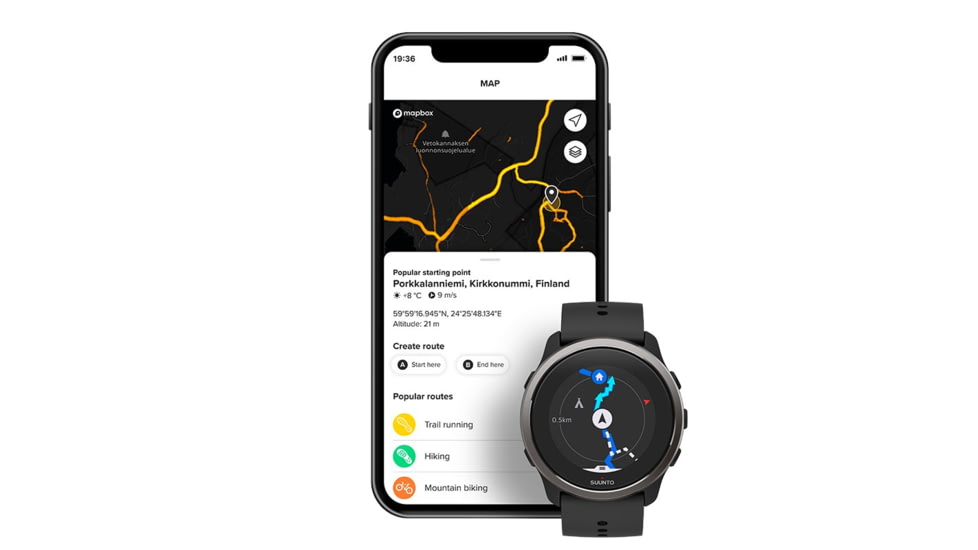 Suunto 5 Peak Watches, Dark Heather, SS050729000