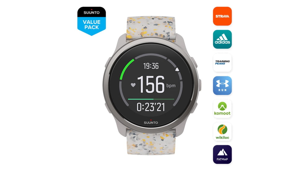 Suunto 5 Peak Watches, Ridge Sand Multicolor, SS050736000