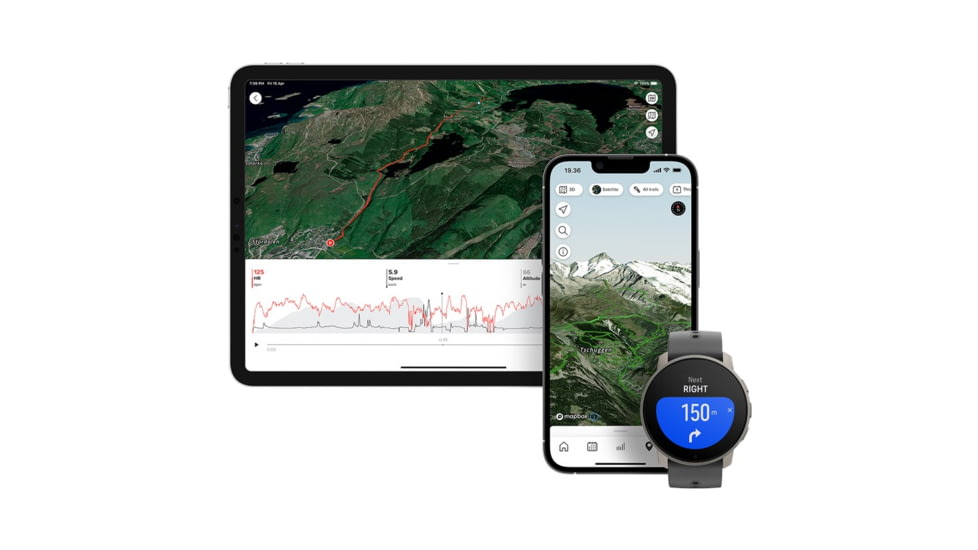 Suunto 9 Peak Pro Watches, Titanium Slate, SS050809000