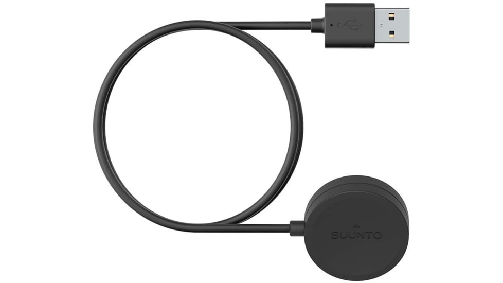 Suunto Peak Cable, Black, One Size, SS050544000