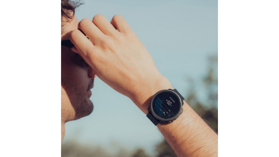 Suunto Vertical Watch, All Black, One Size, SS050862000