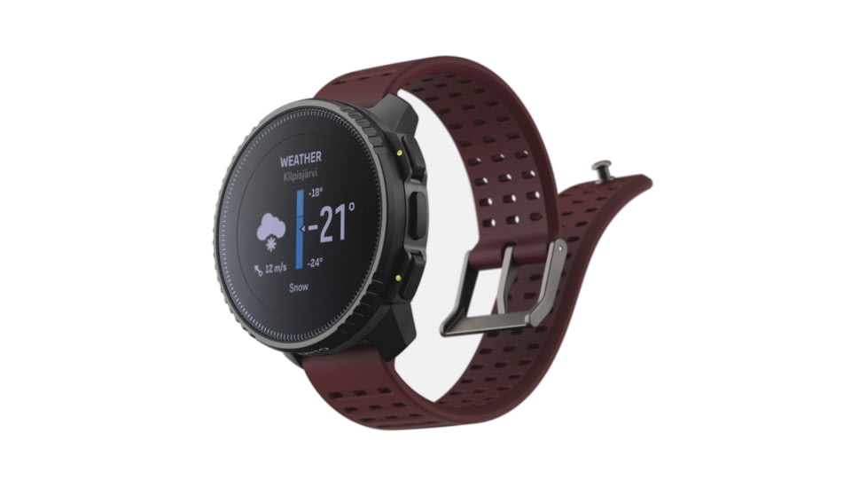 Suunto Vertical Watch, Black Ruby, One Size, SS050865000