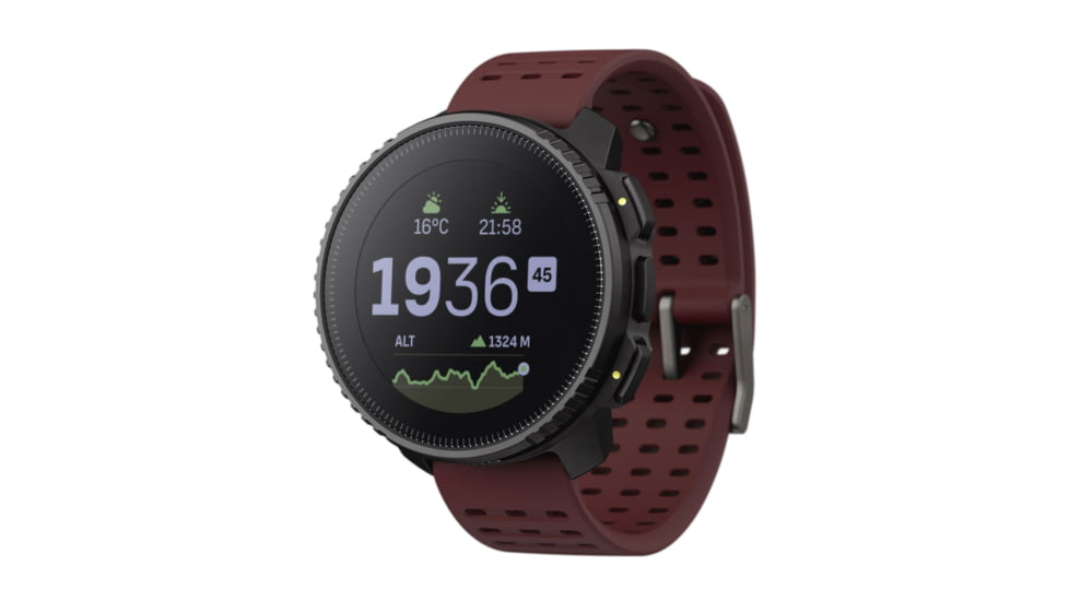 Suunto Vertical Watch, Black Ruby, One Size, SS050865000