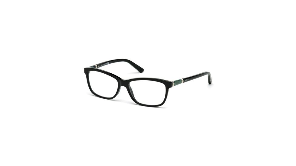 Swarovski SK5158 Eyeglass Frames - Shiny Black Frame Color