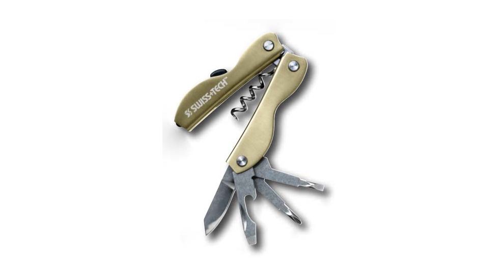 SwissTech Vintage Corkscrew 8-in-1 Tool SWT33320