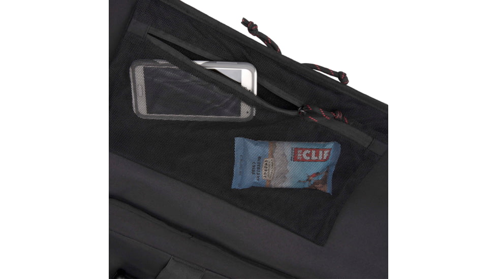 Tac-Six 34in Lockable Cohort Vertical Tactical Gun Case, Backpack Straps &amp; Conceal Carry Pocket, Black, 10824