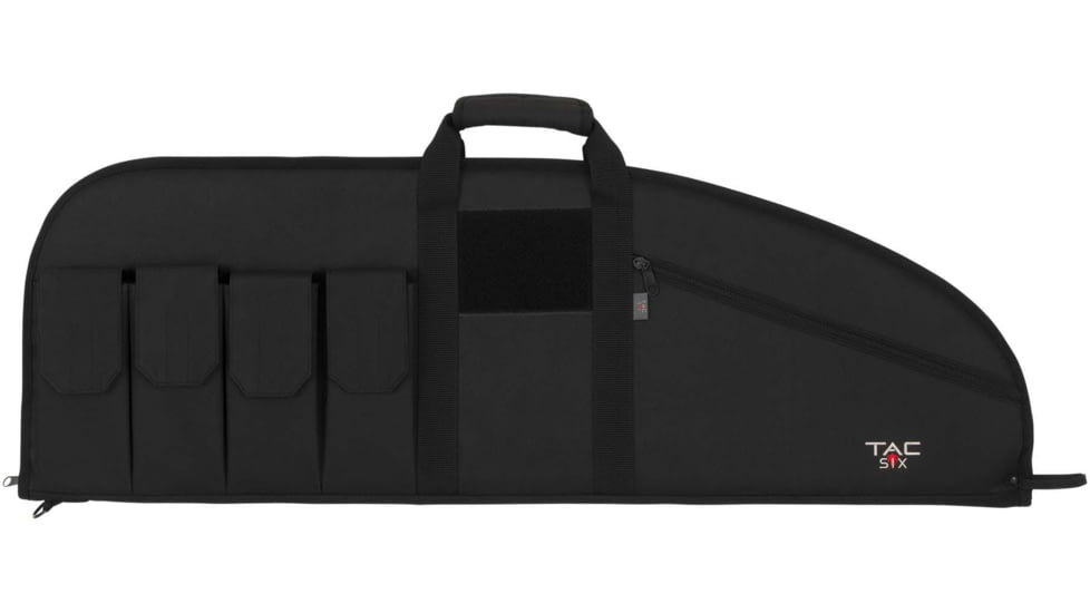 Tac-Six Pride6 Combat Tactical Rifle Case, Black, 37in, 10642