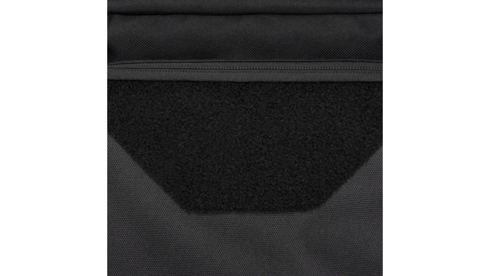Tac-Six Tac-Six Polyester Ghost Vertical Tactical Gun Case w/Backpack Straps and Pocket, Lockable, Zipper, 34in Long, Stitched Webbing Handle, Padded Lining, Black, 10831