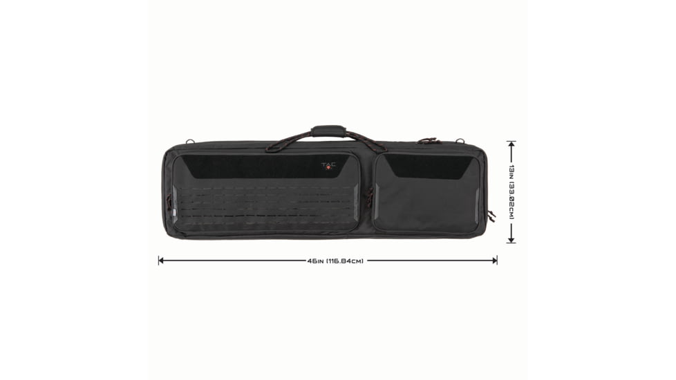Tac-Six Unit 46 in Tactical Gun Case, Black, 10832