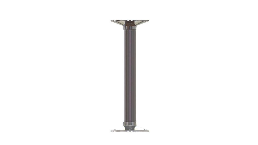 TACO Marine 28.625in High Table Pedestal Post For 3in Base And Support Ribbed, Z76-9271VEL28.63-1