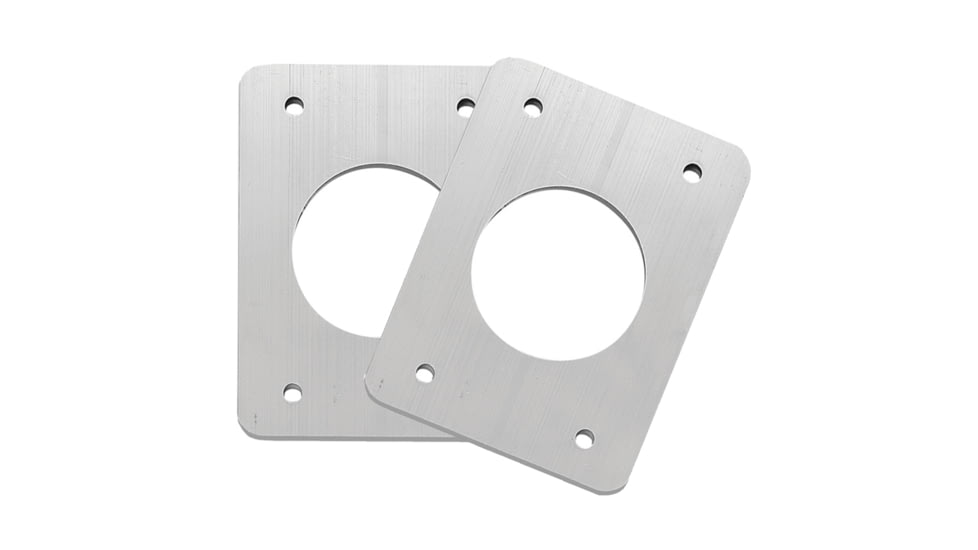 TACO Marine Backing Plates f/Grand Slam Outriggers - Anodized Aluminum 42105